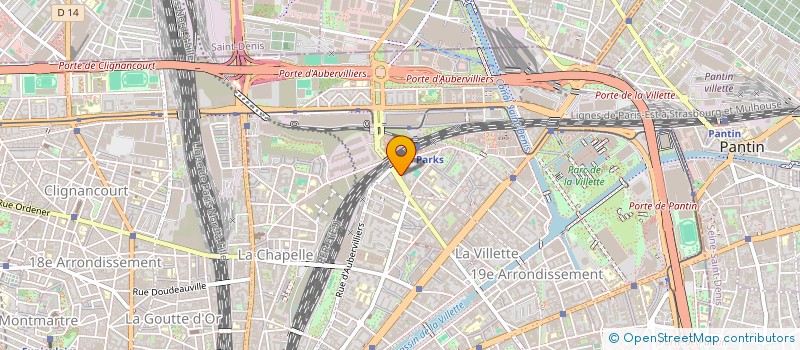 localisation de l'entreprise MADAME RAFEL LAHLOUH  PARIS