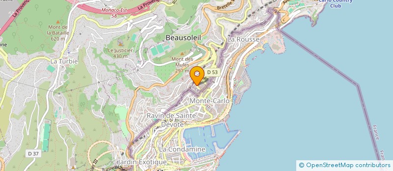 localisation de l'entreprise MADAME RAFFAELLA BOSCOLO LISETTO  BEAUSOLEIL
