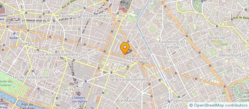 localisation de l'entreprise MADAME RAFFAELLA FACCIOLI  PARIS