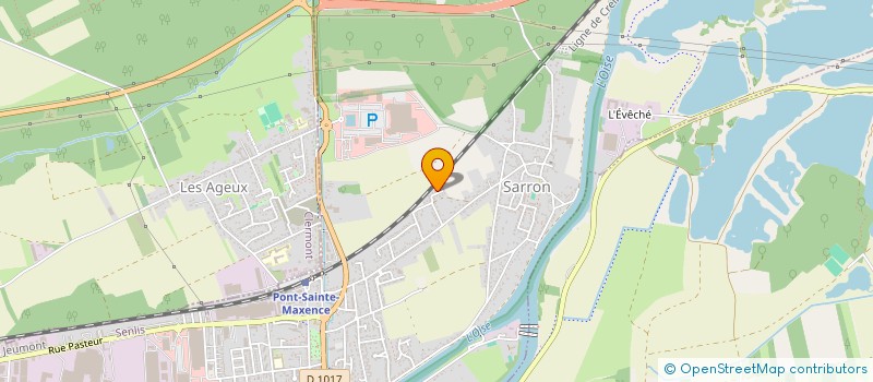 localisation de l'entreprise MADAME RAFFAELLA FRANCESCA STELLONE  PONT-SAINTE-MAXENCE