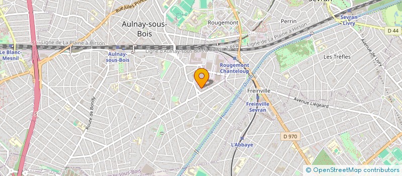 localisation de l'entreprise MADAME RAFIANNIE NGUYEN à AULNAY-SOUS-BOIS