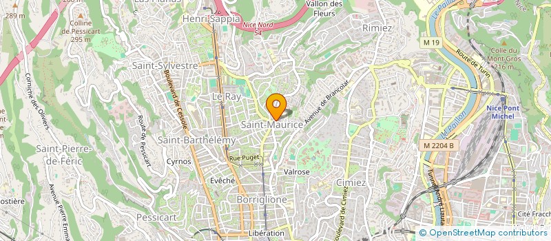 localisation de l'entreprise MADAME RAFIKA HNIDA  NICE