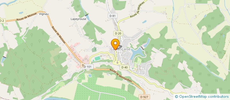 localisation de l'entreprise MADAME RAFIRA TURBATU  LAFRANCAISE