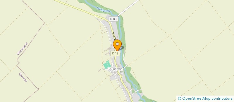 localisation de l'entreprise MADAME RAFY CHAMPION  SOUDRON