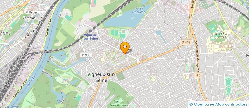 localisation de l'entreprise MADAME RAFYRA BEN BRAHIM à VIGNEUX-SUR-SEINE