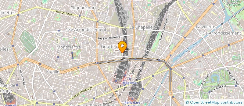 localisation de l'entreprise MADAME RAHABI KA  PARIS