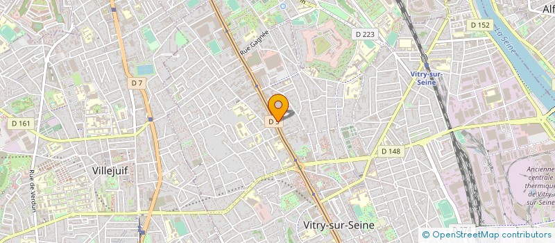 localisation de l'entreprise MADAME RAHAMATOU FOFANA  VITRY-SUR-SEINE