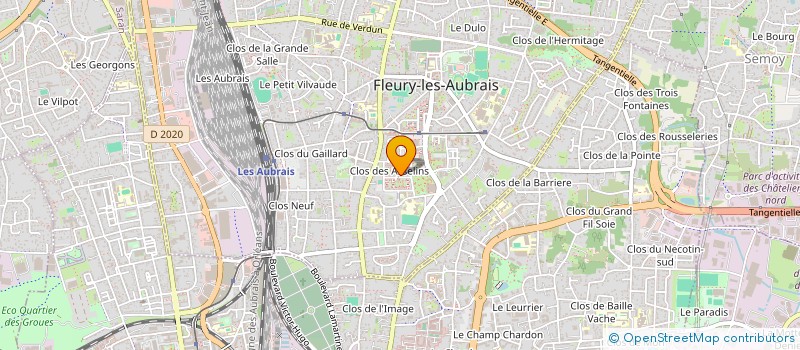 localisation de l'entreprise MADAME RAHANTANIRINA LETICHE à FLEURY-LES-AUBRAIS