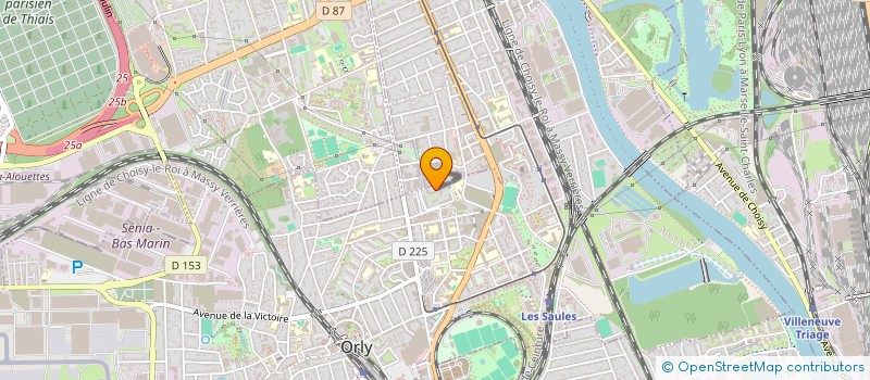 localisation de l'entreprise MADAME RAHAVI SIVAKUMAR  ORLY