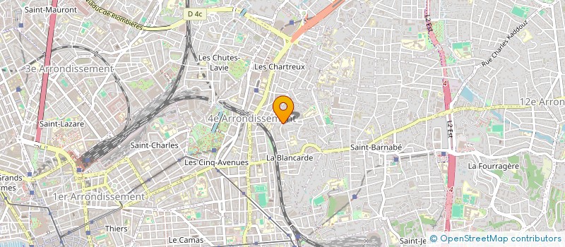 localisation de l'entreprise MADAME RAHELA LAVINIA LAZAR à MARSEILLE