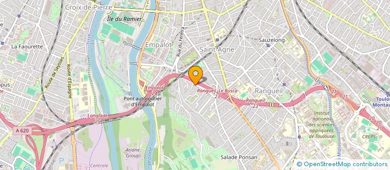 localisation de l'entreprise MADAME RAHILA BARAOU à TOULOUSE