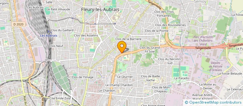 localisation de l'entreprise MADAME RAHILA MOHAMMAD à ORLEANS
