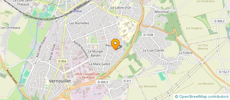 localisation de l'entreprise MADAME RAHIMA ADMI à DREUX