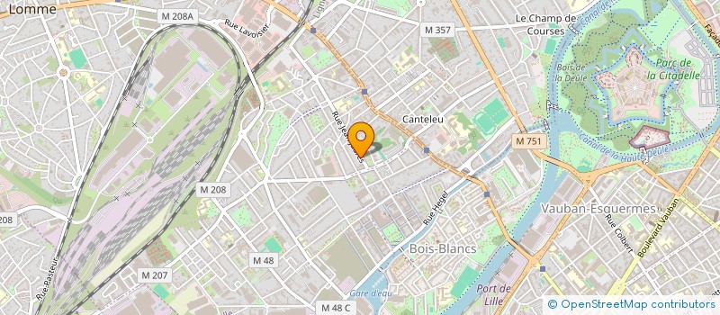 localisation de l'entreprise MADAME RAHIMA BILI à LILLE