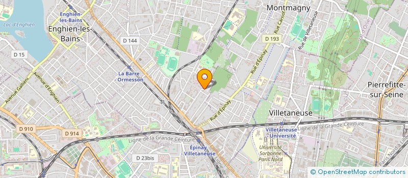 localisation de l'entreprise MADAME RAHIMATOU ASSEN A RIM  DEUIL-LA-BARRE