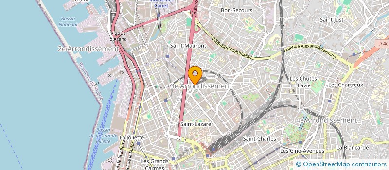 localisation de l'entreprise MADAME RAHMA ARBAOUI à MARSEILLE