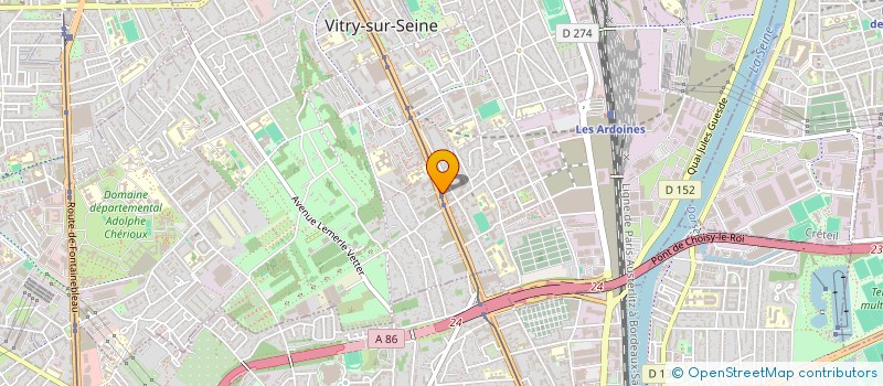 localisation de l'entreprise MADAME RAHMA BADRA à VITRY-SUR-SEINE