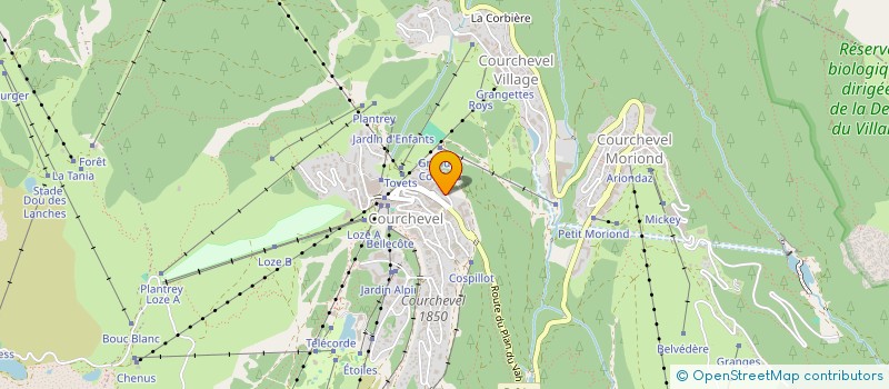localisation de l'entreprise MADAME RAHMA BAJWA à COURCHEVEL