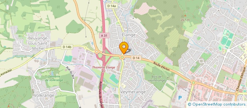 localisation de l'entreprise MADAME RAHMA BAKKAR  THIONVILLE