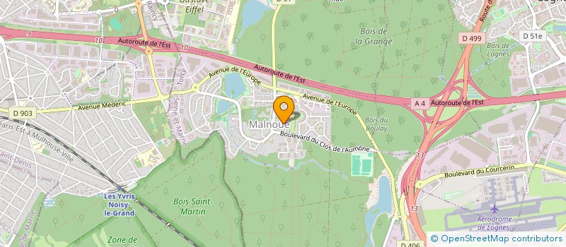 localisation de l'entreprise MADAME RAHMA BEKKADJA  EMERAINVILLE