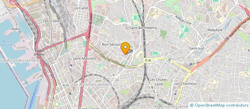 localisation de l'entreprise MADAME RAHMA BENABDALLAH à MARSEILLE