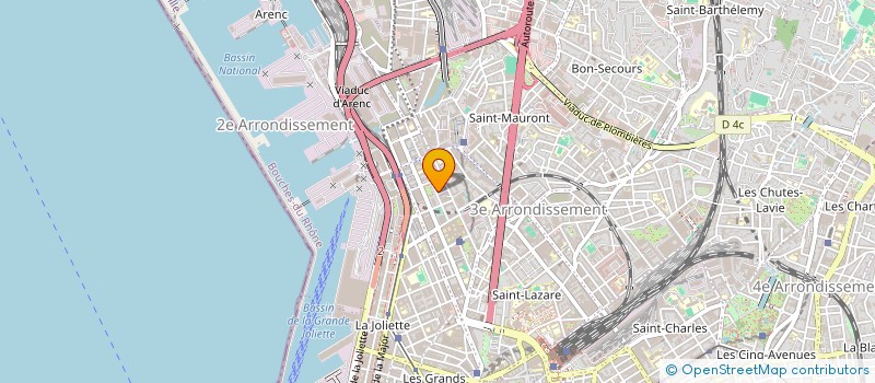 localisation de l'entreprise MADAME RAHMA BIBI à MARSEILLE 3EME