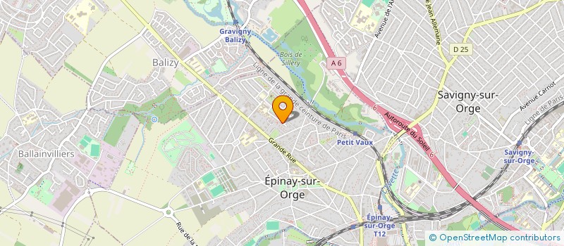 localisation de l'entreprise MADAME RAHMA BOUHASSOUN  EPINAY-SUR-ORGE