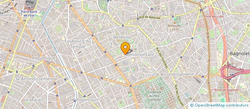 localisation de l'entreprise MADAME RAHMA EL MADANI  PARIS