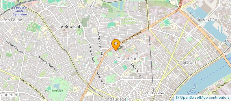 localisation de l'entreprise MADAME RAHMA GHRAIRI  BORDEAUX