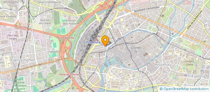 localisation de l'entreprise MADAME RAHMA MEZOUGHI à STRASBOURG