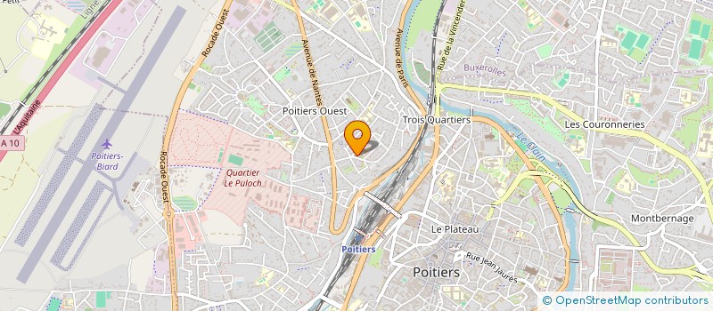 localisation de l'entreprise MADAME RAHMA NEILI à POITIERS