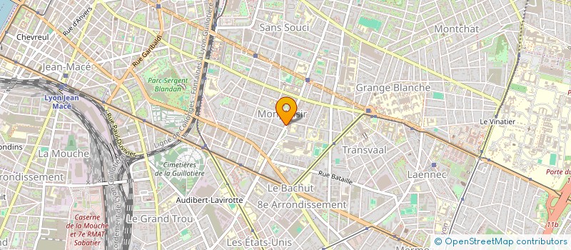 localisation de l'entreprise MADAME RAHMA SARAOUI  LYON