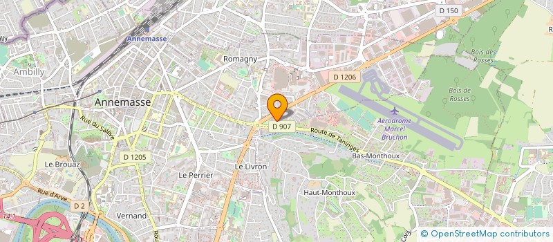 localisation de l'entreprise MADAME RAHMA SLITI à ANNEMASSE
