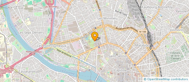localisation de l'entreprise MADAME RAHMOUNA BENOUZZA à TOULOUSE