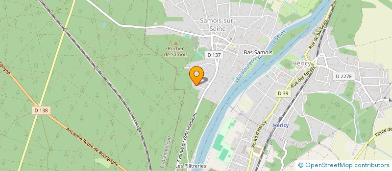 localisation de l'entreprise MADAME RAISA CHERNYAGA  SAMOIS-SUR-SEINE