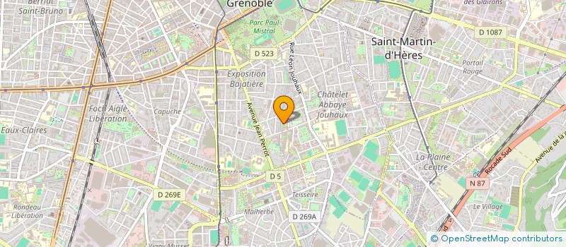 localisation de l'entreprise MADAME RAISSA ADA ALLOGO à GRENOBLE