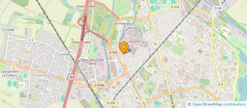 localisation de l'entreprise MADAME RAISSA ANDIOLO ASSOGOMA à CHALON-SUR-SAONE