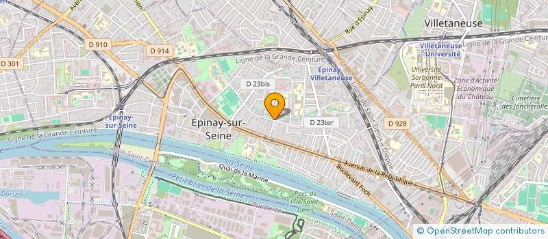 localisation de l'entreprise MADAME RAISSA CHRISTOPHE à EPINAY SUR SEINE