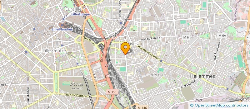 localisation de l'entreprise MADAME RAISSA DA COSTA SOARES à LILLE