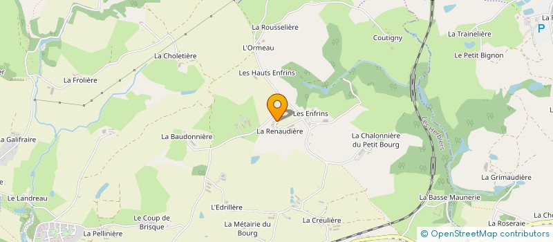 localisation de l'entreprise MADAME RAISSA DANIEL  LES HERBIERS