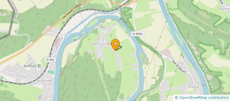 localisation de l'entreprise MADAME RAISSA DE OLIVEIRA  HAM-SUR-MEUSE