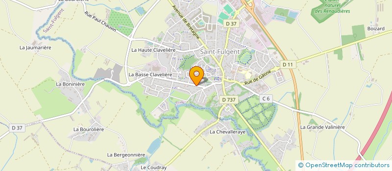 localisation de l'entreprise MADAME RAISSA DEPAIX  SAINT-FULGENT