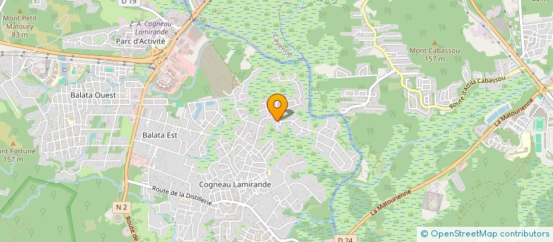 localisation de l'entreprise MADAME RAISSA DEZILMA  MATOURY