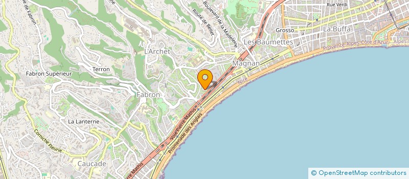 localisation de l'entreprise MADAME RAISSA IBRAGUIMOVA à NICE