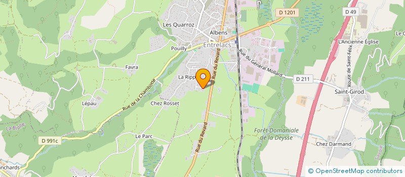 localisation de l'entreprise MADAME RAISSA JAHAN  ENTRELACS