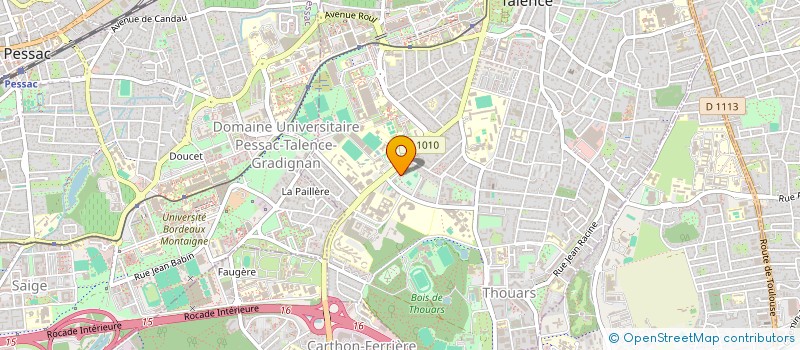 localisation de l'entreprise MADAME RAISSA-LAURE WOUAPI  TALENCE