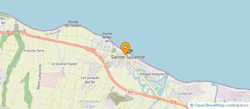 localisation de l'entreprise MADAME RAISSA MARIE FLORA RAMASSAMY  SAINTE SUZANNE