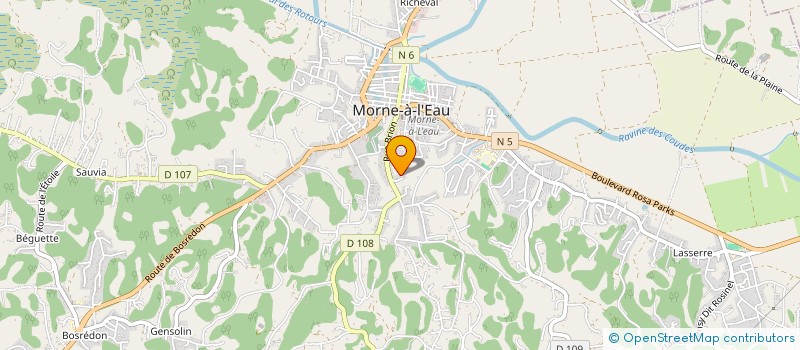 localisation de l'entreprise MADAME RAISSA MINFIR  MORNE-A-L'EAU