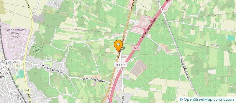 localisation de l'entreprise MADAME RAISSA NOTYO  AUBERIVES-SUR-VAREZE