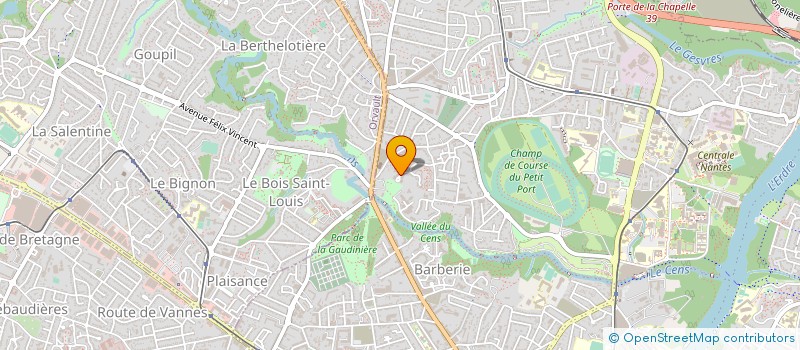 localisation de l'entreprise MADAME RAISSA OUDOVITCHENKO à NANTES